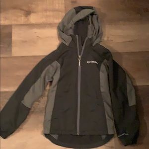 Lightweight windbreaker jacket.